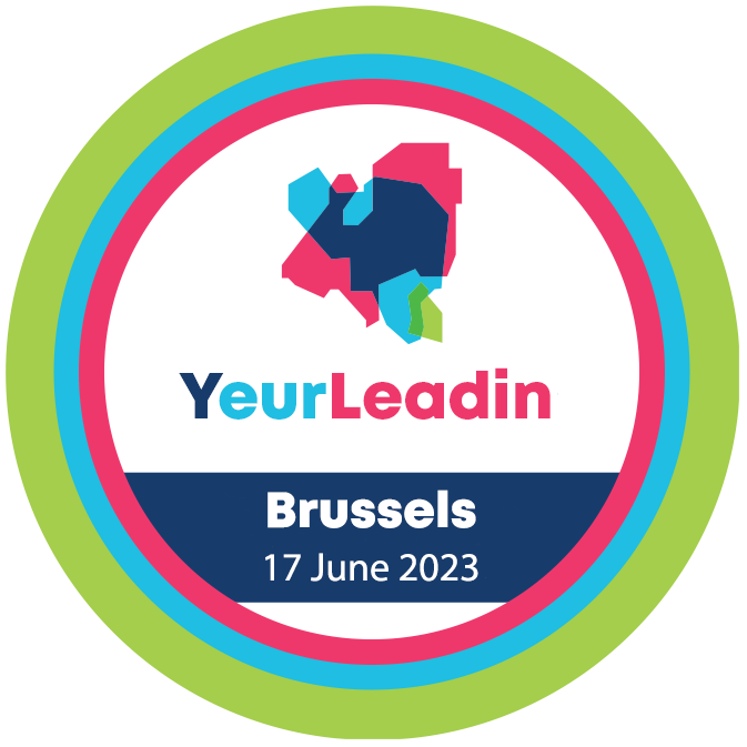 2023 Sticker showing the YeurDreamin logo and the word Brussels